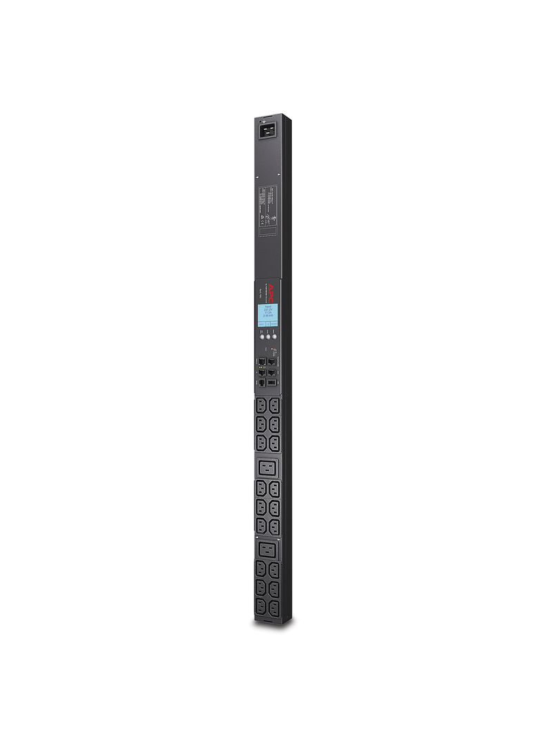 Listwa PDU 2G monitorowana do szafy rack 0U wejście C20 wyjścia 2xC19 i 18xC13 AP8858 SCHNEIDER