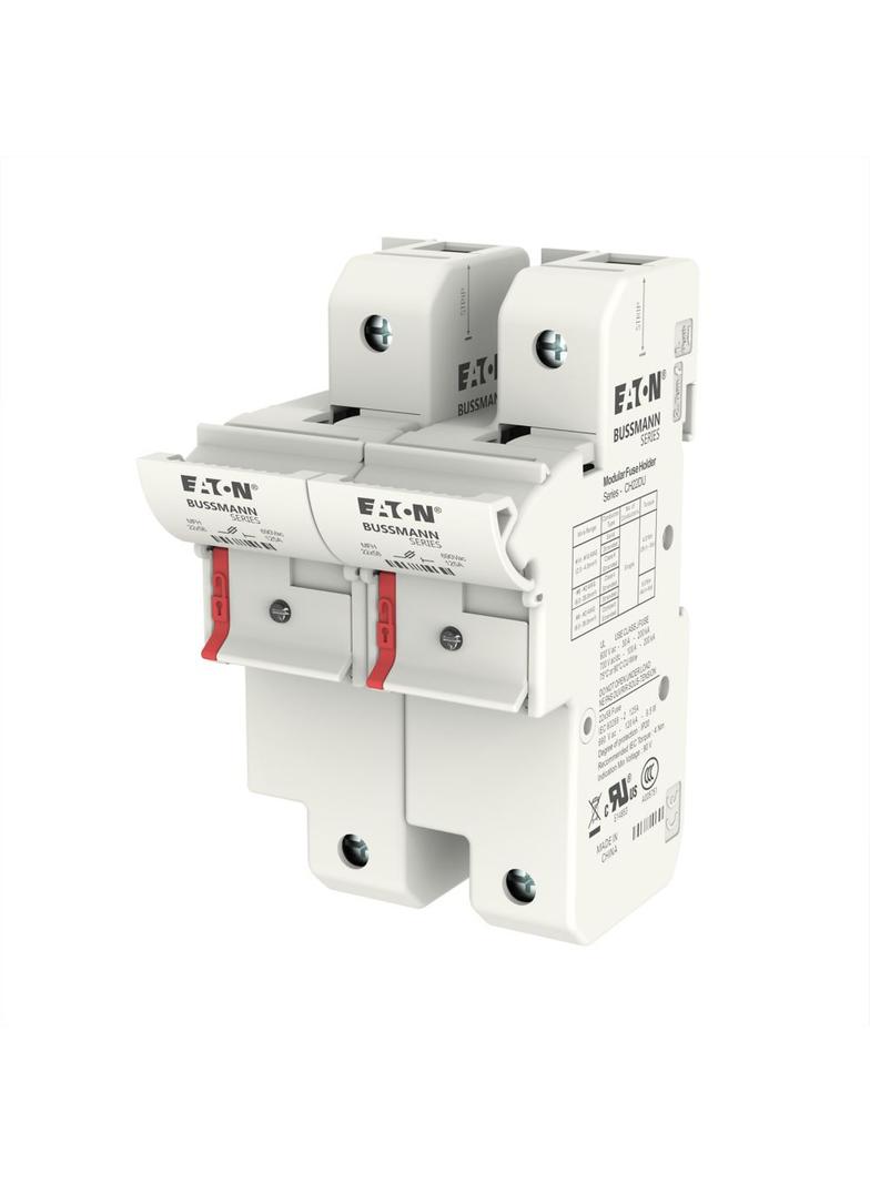 CH222DIU Podstawa bezpiecznikowa 125A AC 690V 22x58 mm 2P IEC neonowy wskaźnik CH222DIU EATON