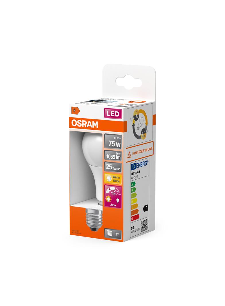 Lampa LED STAR+ CL A DSFR 75 non-dim 10W 827 E27