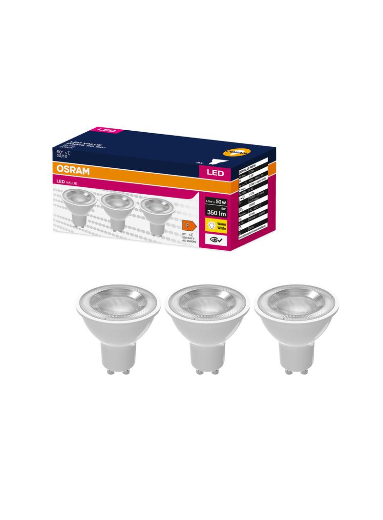 Lampa LED VALUE PAR16 50 60 4,5W/827 230V GU10 FS3 OSRAM