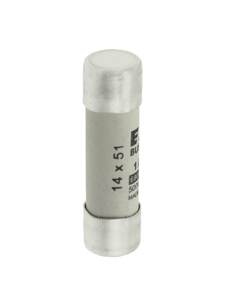 CYLINDRICAL FUSE 14 x 51 1A GG 690V AC Wkładka cylindryczna 14 x 51mm 1A GG 500V AC C14G1 EATON
