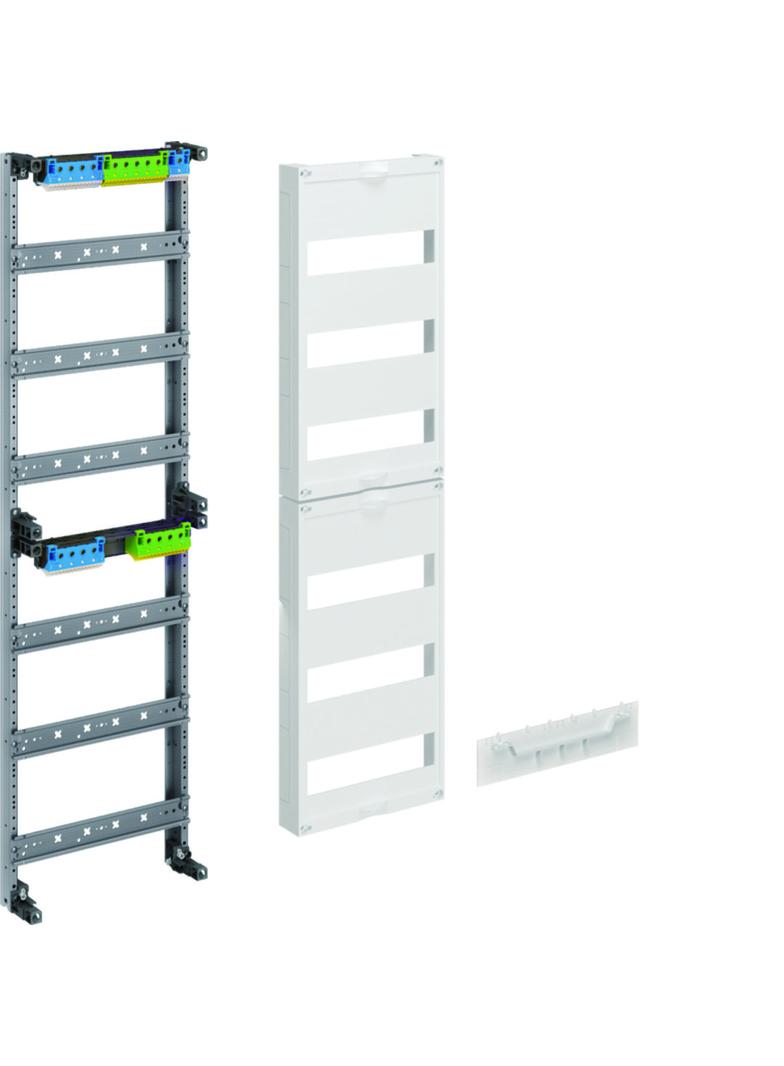 univers Z Zestaw montażowy 900x250mm dla aparatury modułowej 6-rzędowy ZU261S HAGER