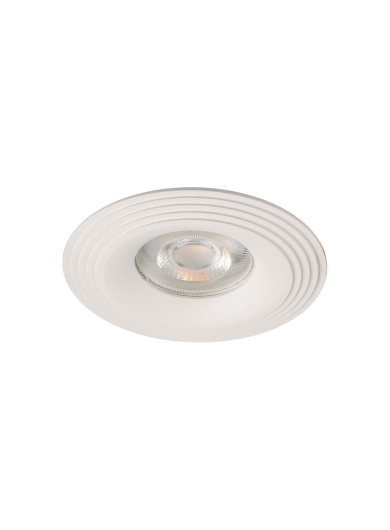 LIGLO DSO W Oczko sufitowe LIGLO DSO W okrągły stop aluminium kolor biały 1XGx5,3/GU10 35776 KANLUX