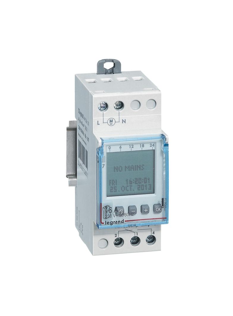 PROGRAMATOR CYFROWY TYGODNIOWY 1-KANAŁOWY D21, Legrand