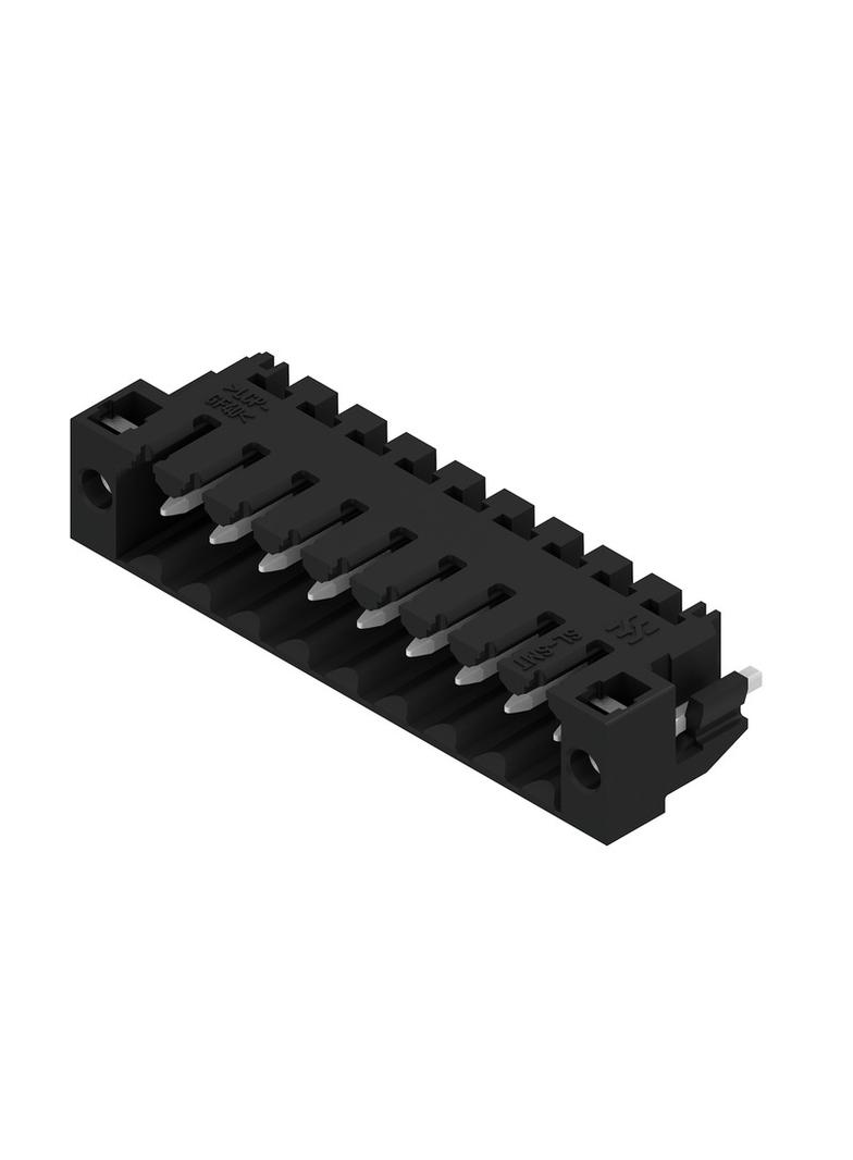 SL-SMT 3.50/09/180LF 1.5SN BK BX Wtyki PCB (złącza płyty), 3.50 mm, Liczba biegunów: 9, kąt odejścia: 180° /48szt./ 1804770000 WEIDMÜLLER