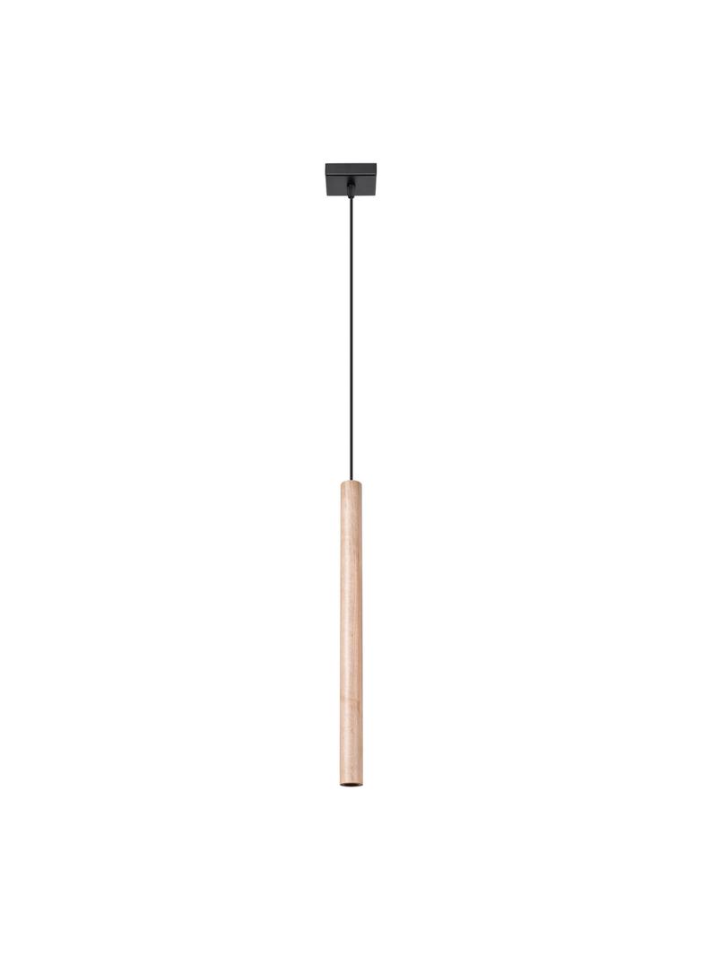 Sollux Lampa wisząca PASTELO 1 drewno SL.1266