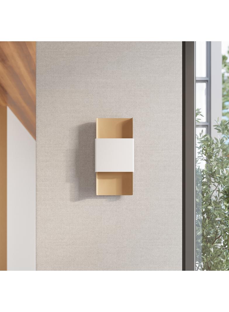 Kinkiet DURLIN złoty/biały