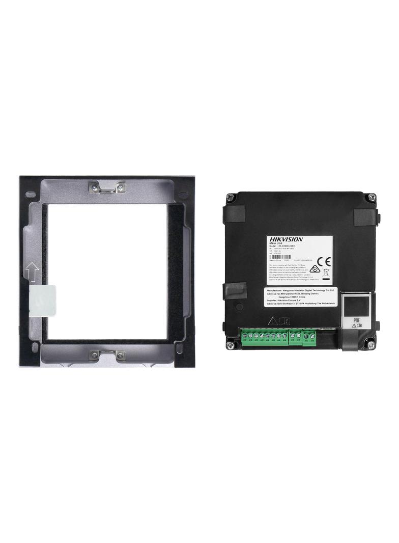 HIKVISION Zestaw wideodomofonowy PoE, monitor 7'', dotykowy, Wi-Fi + App na telefon, stacja zew. z k