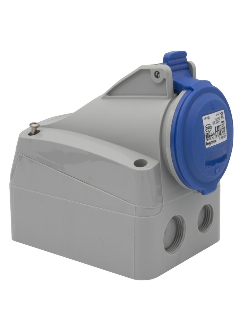 P17 TEMPRA PRO GNIAZDO STAŁE 16A 3P+Z 230V IP44, Legrand