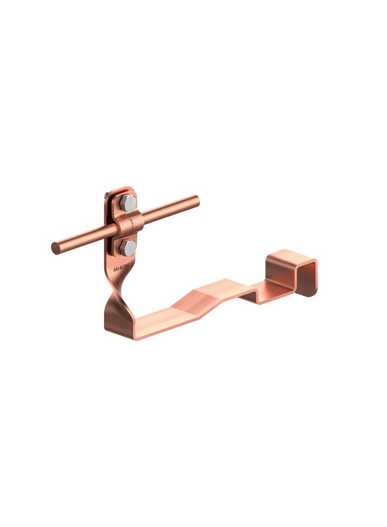 Uchwyt dach.skręc.prof. WZÓR 21 Z-śruba,H=10cm/CU/