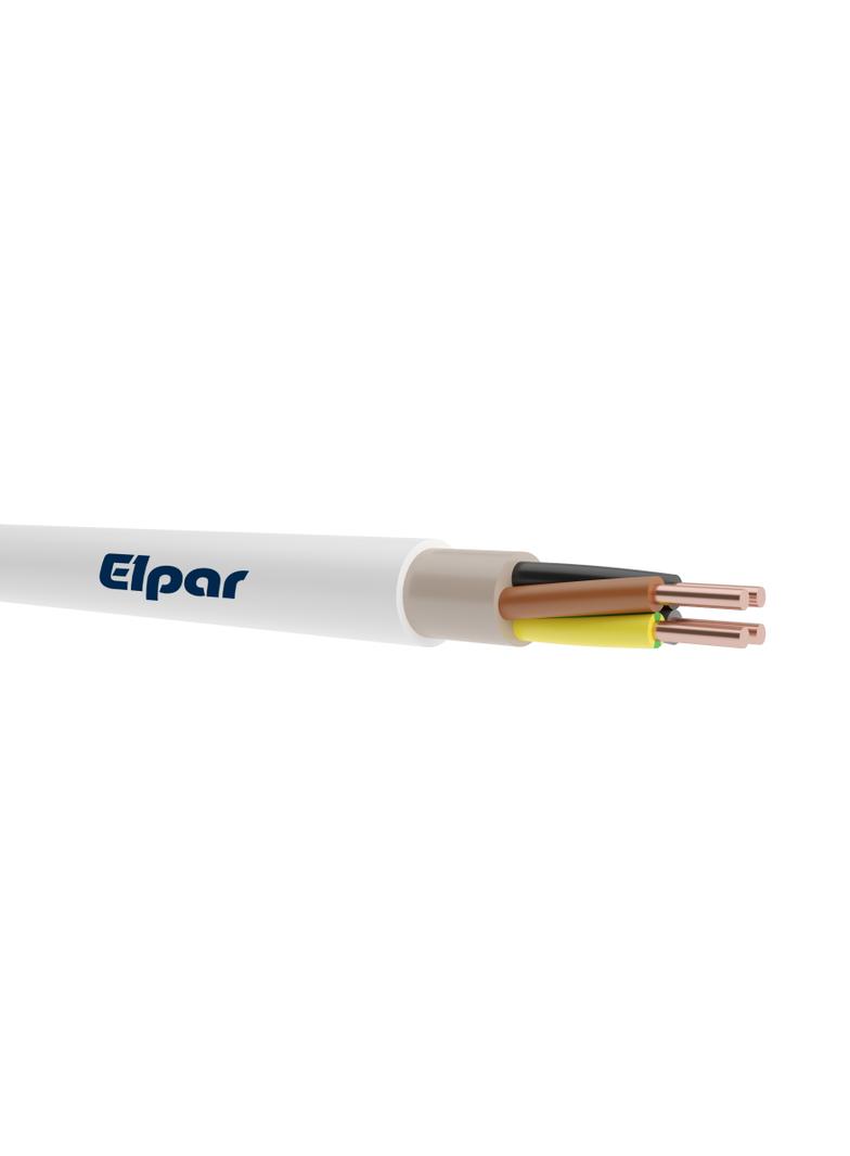 Przewód instalacyjny YDY żo 4x2,5mm2 450/750V /100m/ ELPAR