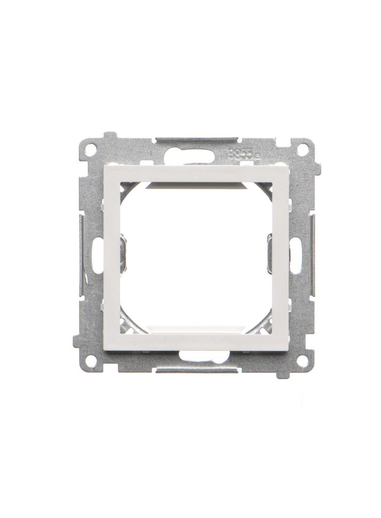 Simon 55 Adapter (przejściówka) na osprzęt standardu 45x45mm Biały mat TA45.01/111 KONTAKT