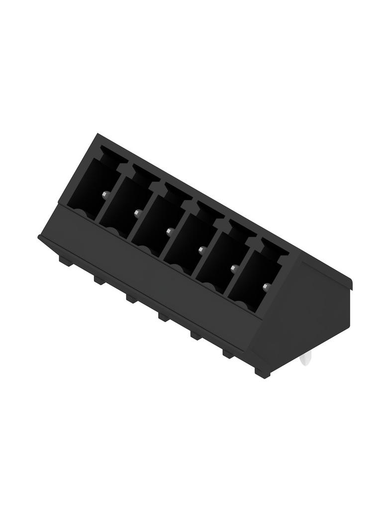 SC 3.81/06/135G 3.2SN BK BX Wtyki PCB (złącza płyty), 3.81 mm, Liczba biegunów: 6, kąt odejścia: 135° /50szt./ 1976460000 WEIDMÜLLER