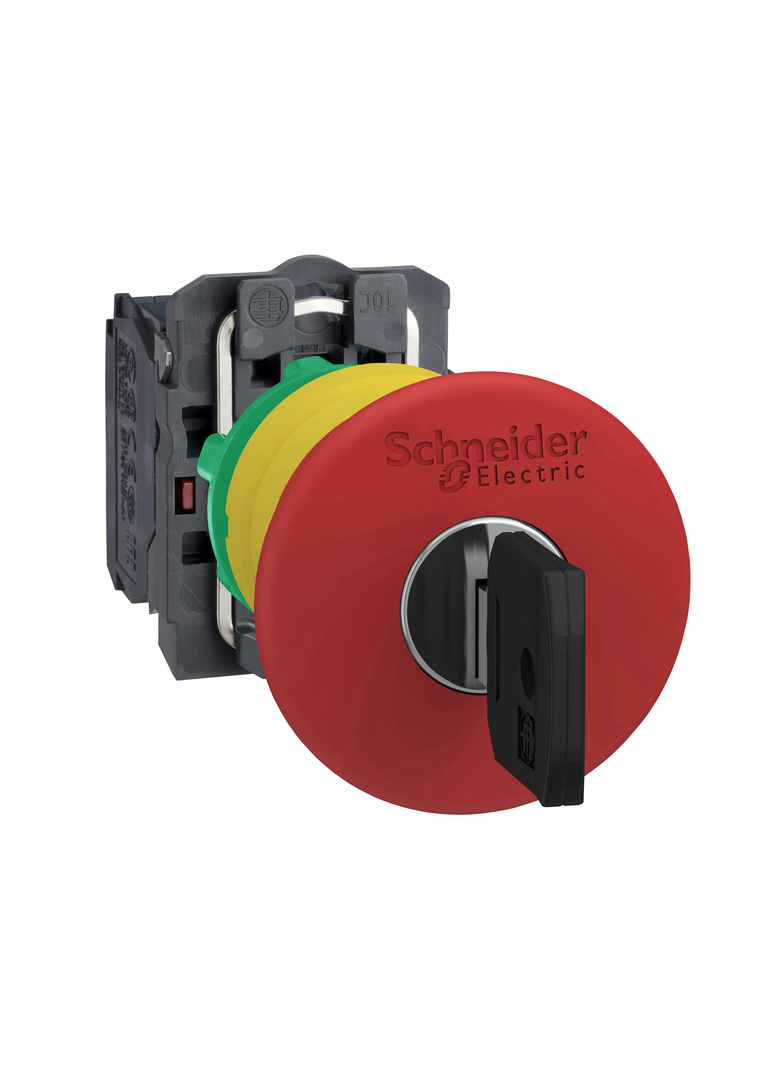 Harmony XB5 Przycisk stop awaryjny fi40 czerwony plastikowy XB5AS9442 Schneider