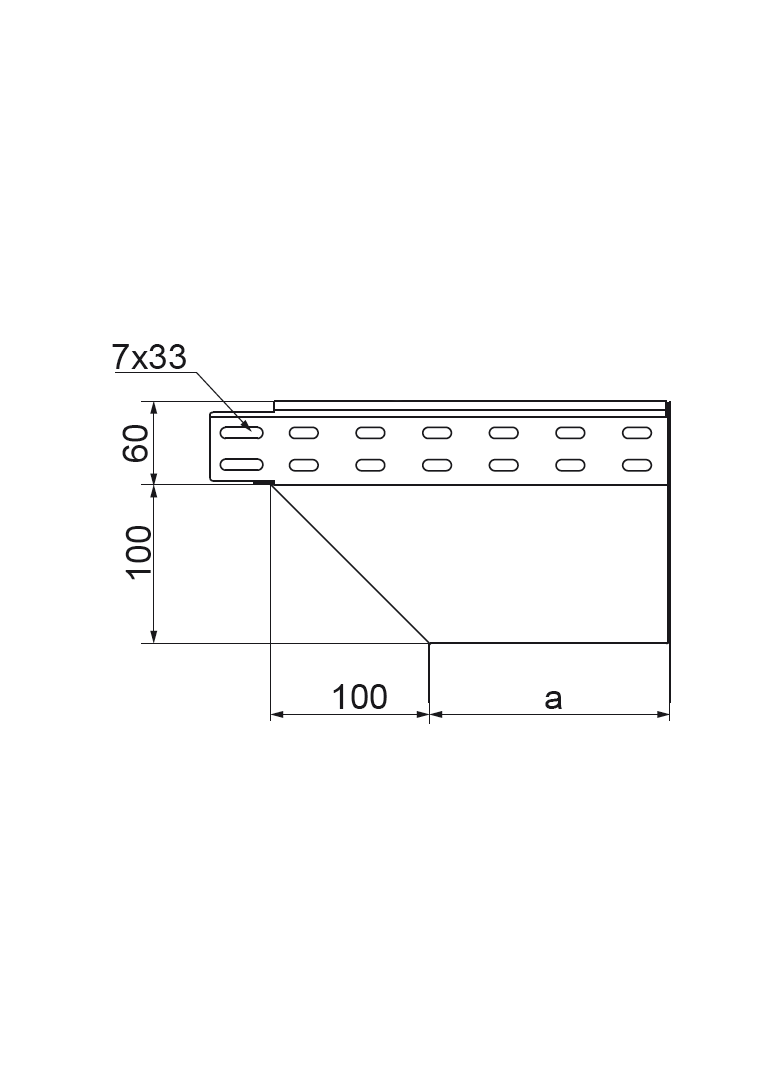 KRPJ300H60 Kolanko redukcyjne prawe 1,0 mm