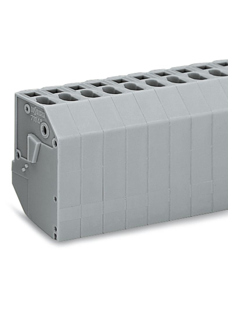 listwa do transformatorów 4 mm2 7-torowa pomarańczowa