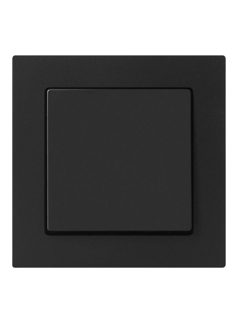 Łącznik krzyżowy podtynkowy Malta, 10A, 250V, WP-8M, czarny mat FMS-103/B ORNO