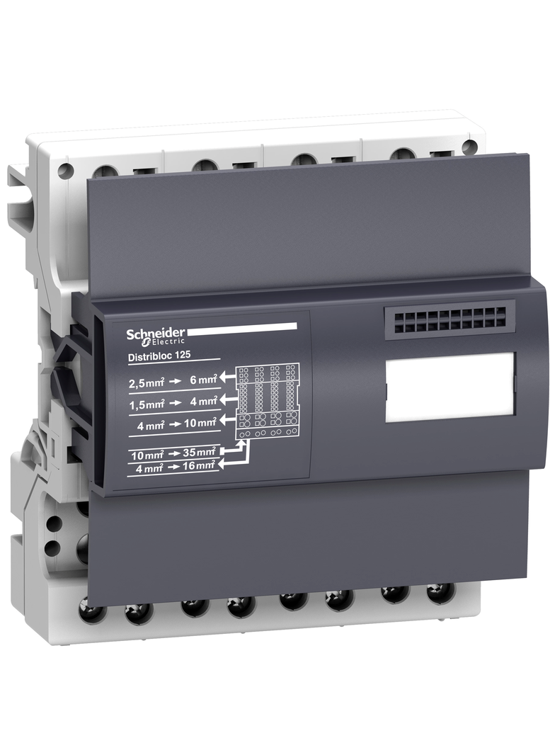Rozdzielnice PrismaSet, blok rozdzielczy Distribloc 125A