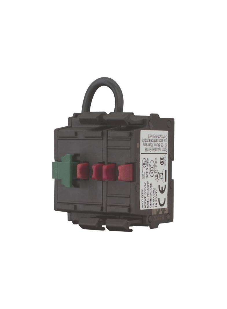 M22-K02SMC10 Element stykowy z samokontrolą 1Z 2R. mocowany do płyty czołowej 121474 EATON