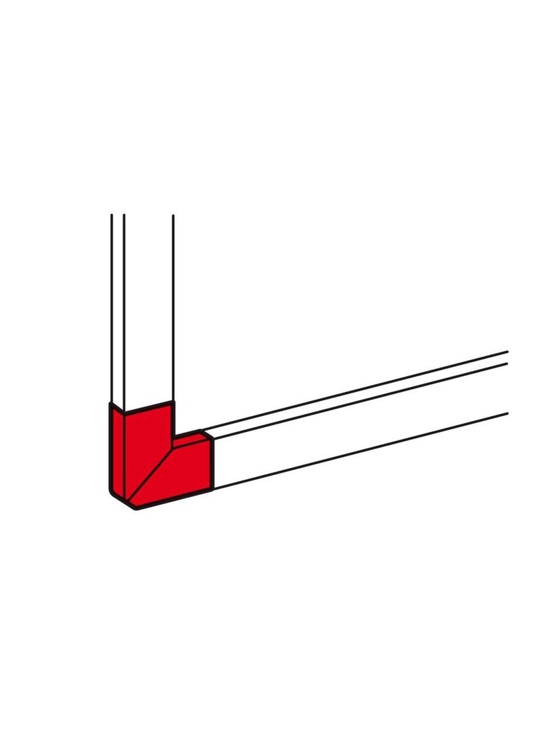 DLP ALU. KĄT PŁASKI 65X105, Legrand