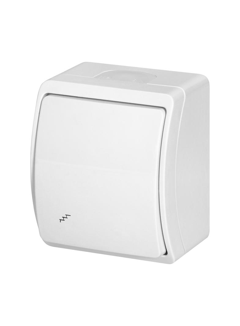Łącznik schodowy n/t AQUATIC IP44 biały OR-OE-7102/W ORNO