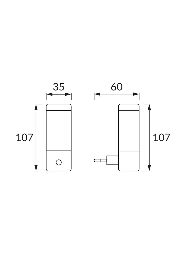 Lampka wtykowa HL990L WIEZA
