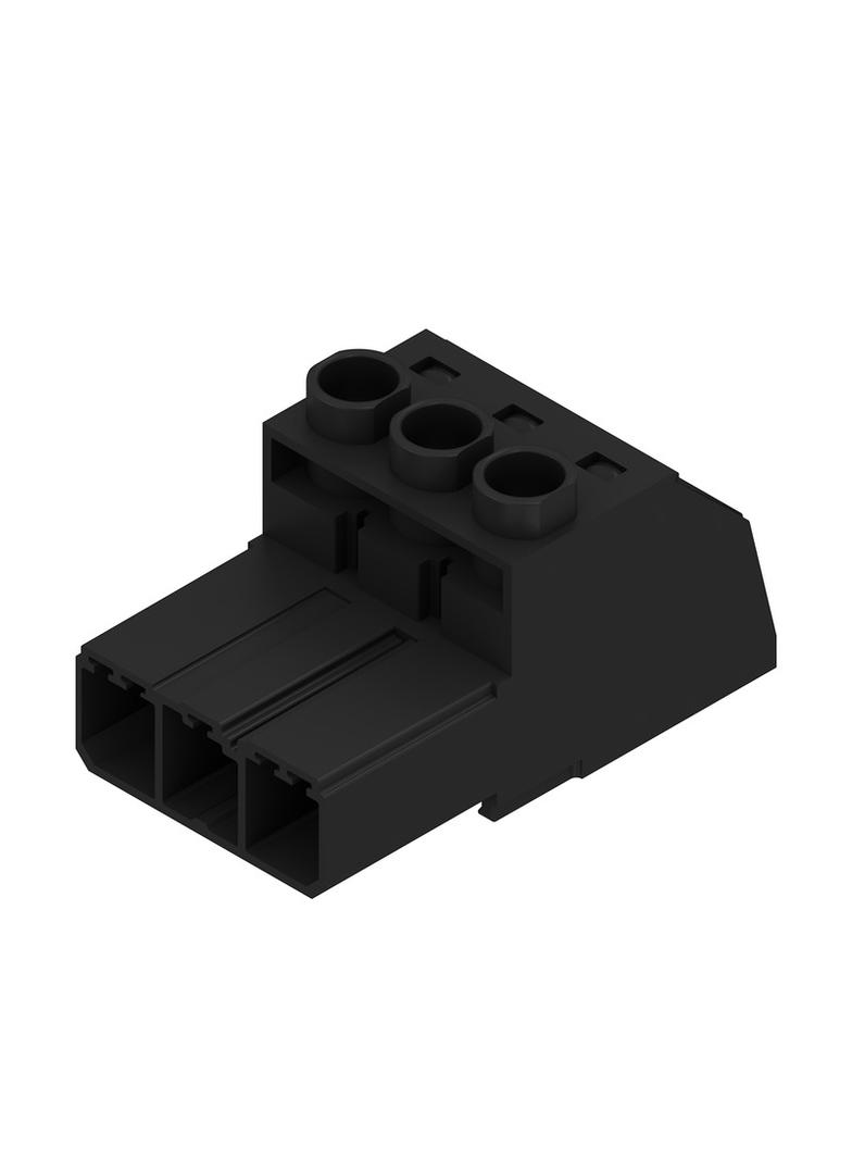 SVZ 7.62HP/03/180G SN BK BX Złącze kablowe do płytek drukowanych /100szt./ WEIDMULLER