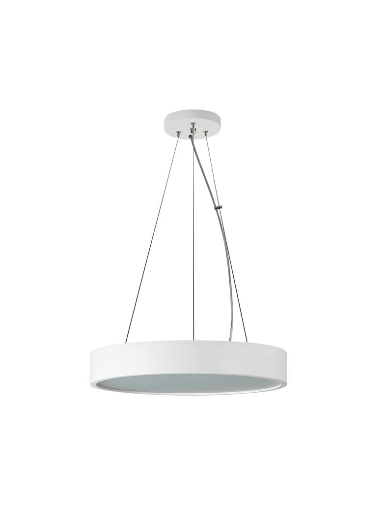 JASMIN C 470-W/M Plafoniera drewniana wisząca JASMIN C 470-W/M okrągła 47cm kolor biały mat 3XE27 KA 36504 KANLUX