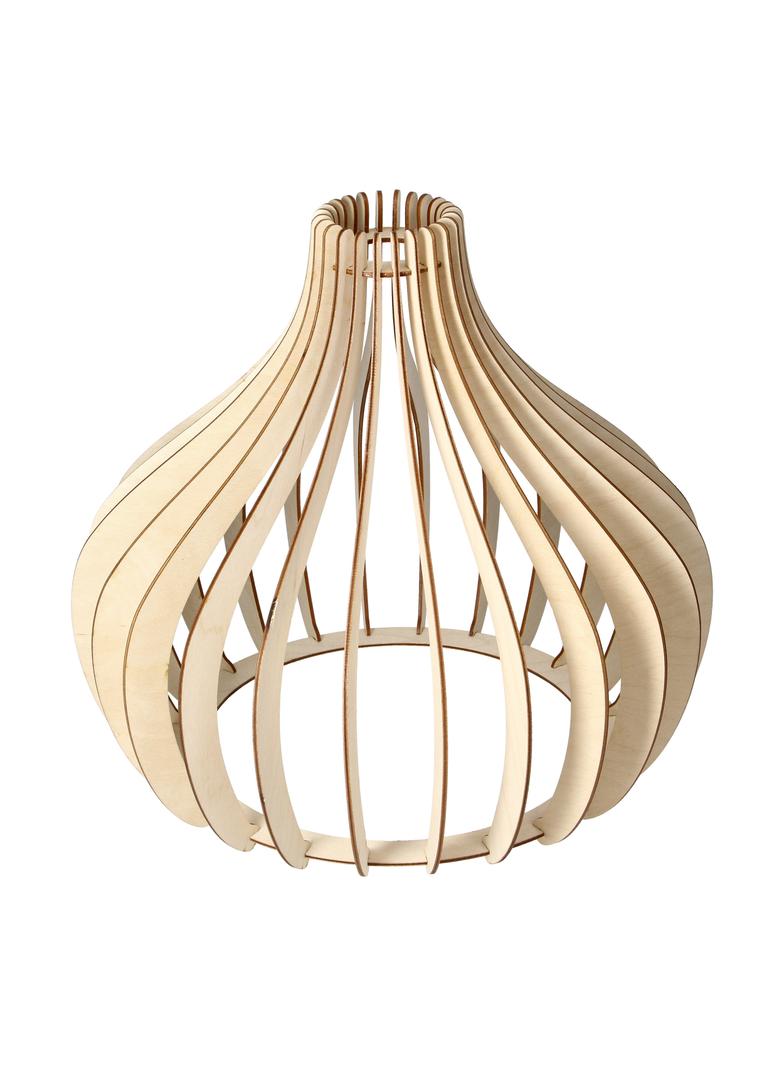 YASIN 400 1P E27, lampa wisząca, max. 60W, czarna, drewno