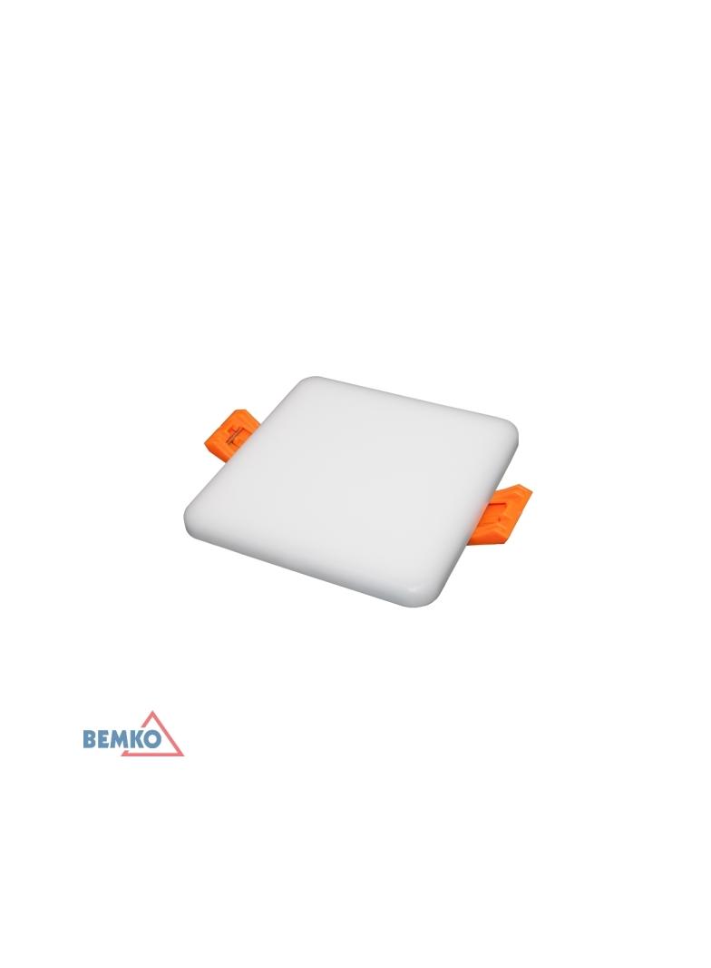 OPRAWA DOWNLIGHT LED WALED 5W 4000K 420LM IP66/IP20 PF>0.5 75x75x20MM KWADRAT BIAŁY