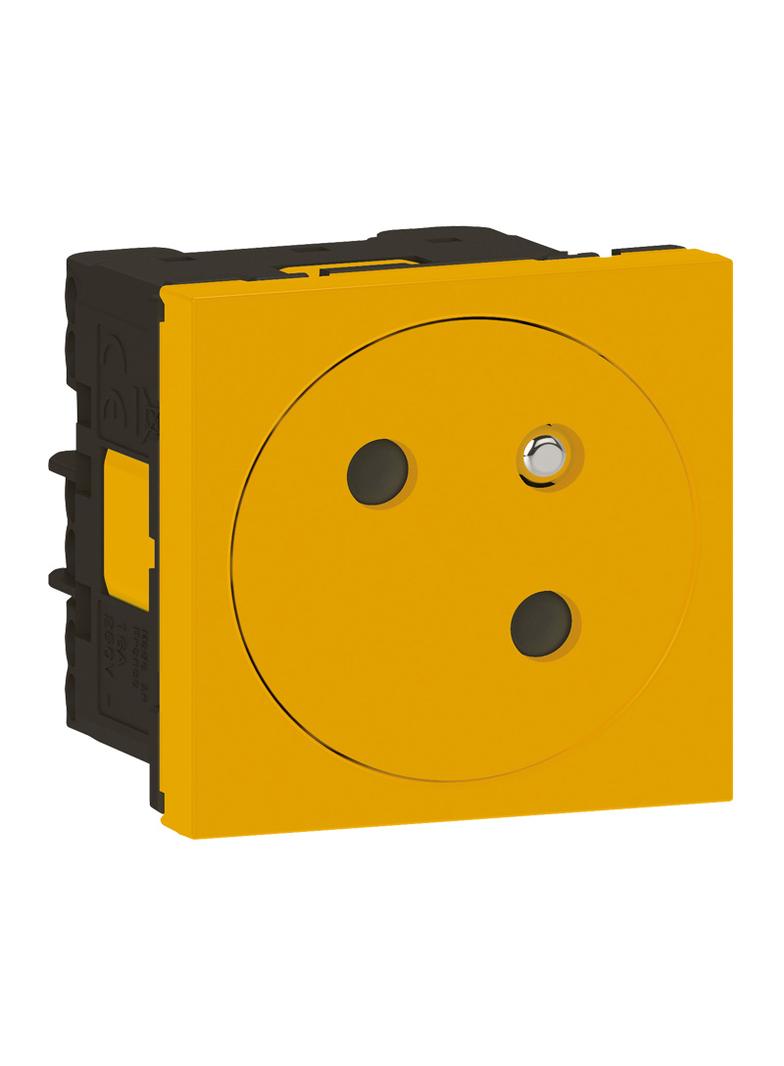 M45:Gn 2P+Z 2M Płaskie Żółte 077196L LEGRAND