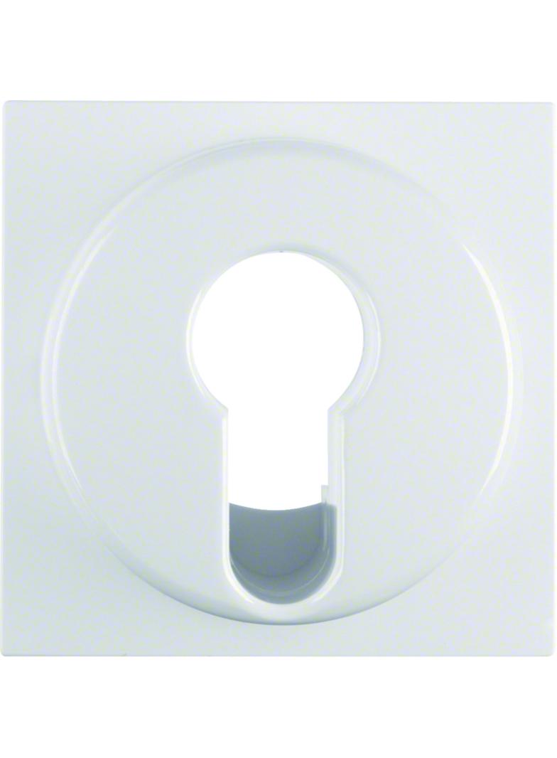 BERKER B.X/S.1 Płytka czołowa do łącznika na klucz biały 15078989 HAGER