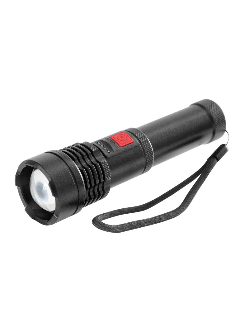Latarka LED COB 12W z zoomem i akumulatorem 2200 mAh