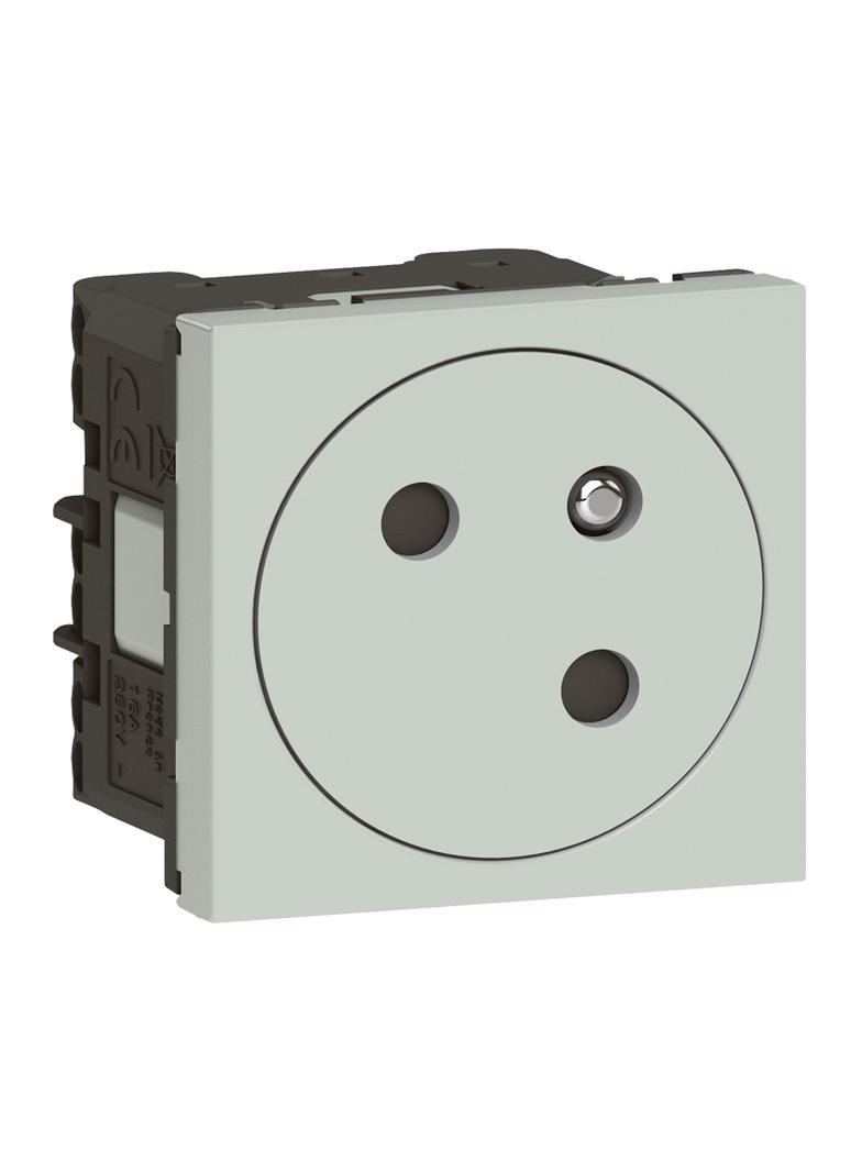 M45:Gn 2P+Z 2M Płaskie Szare 077197L LEGRAND