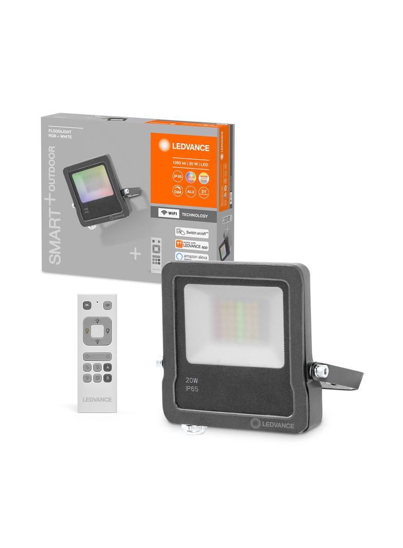 Oprawa SMART+ OUTD WIFI FLOOD20W REM RGBW DG LEDV