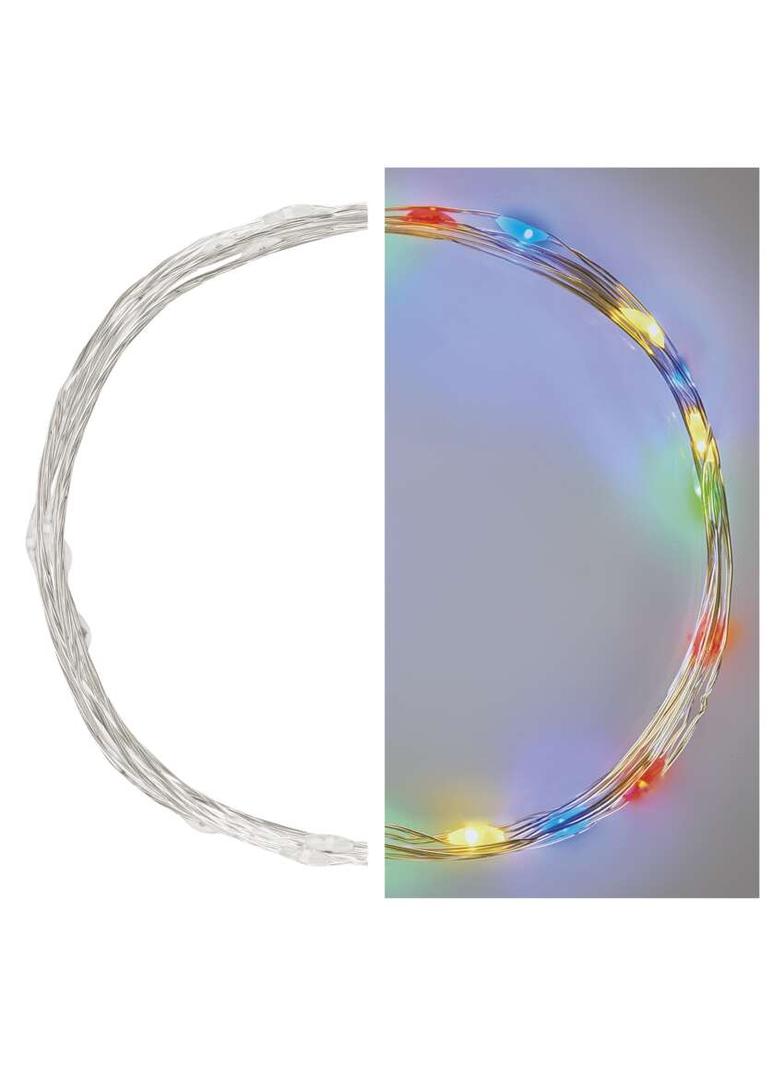 Lampki świąteczne XMAS nano TIMER 1W 20LED 1,9m IP20 multikolor D3AM04 EMOS