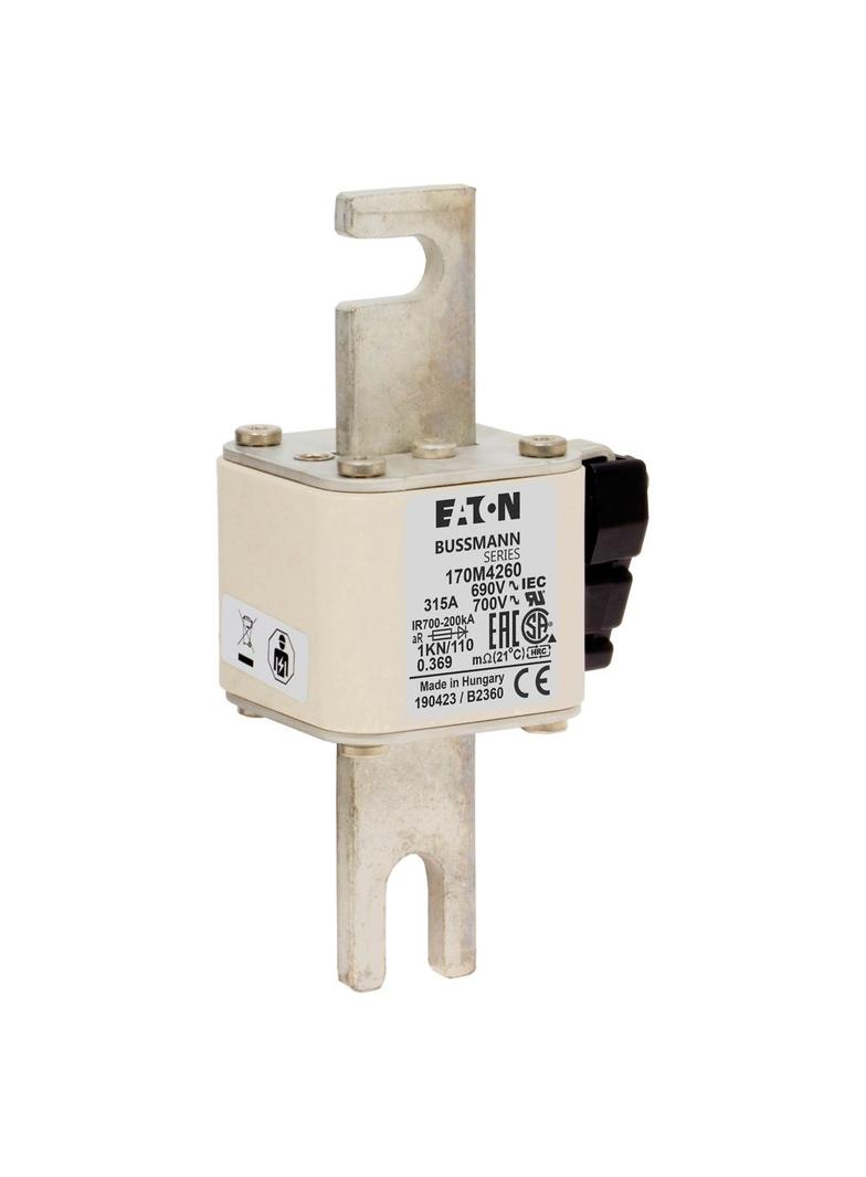 315A 690V 1KN/110 aR INDICATOR FUSE Wkładka szybka 315A AC 690V DIN 1 53x69x138 mm aR DI 170M4260 EA
