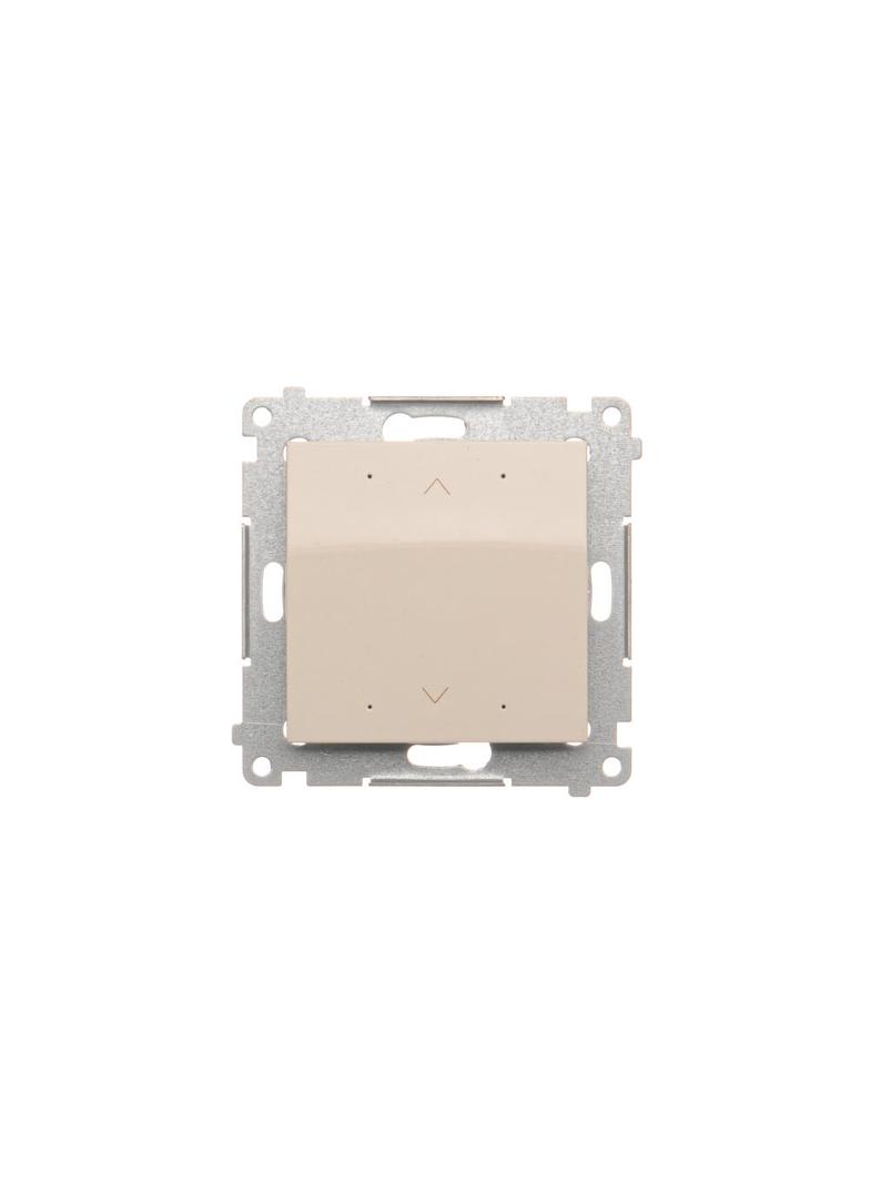 Simon 54 GO Sterownik przyciskowy do obsługi rolety żaluzji markizy firany sterowany smartfonem [WiFi] 2x5A 230V kremowy DEZ1W.01/41 KONTAKT