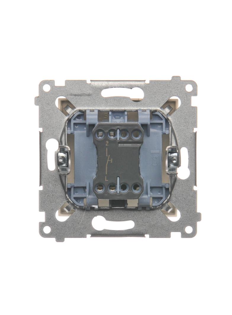 Simon 54 Przycisk „światło” 16A z. śrub. kremowy