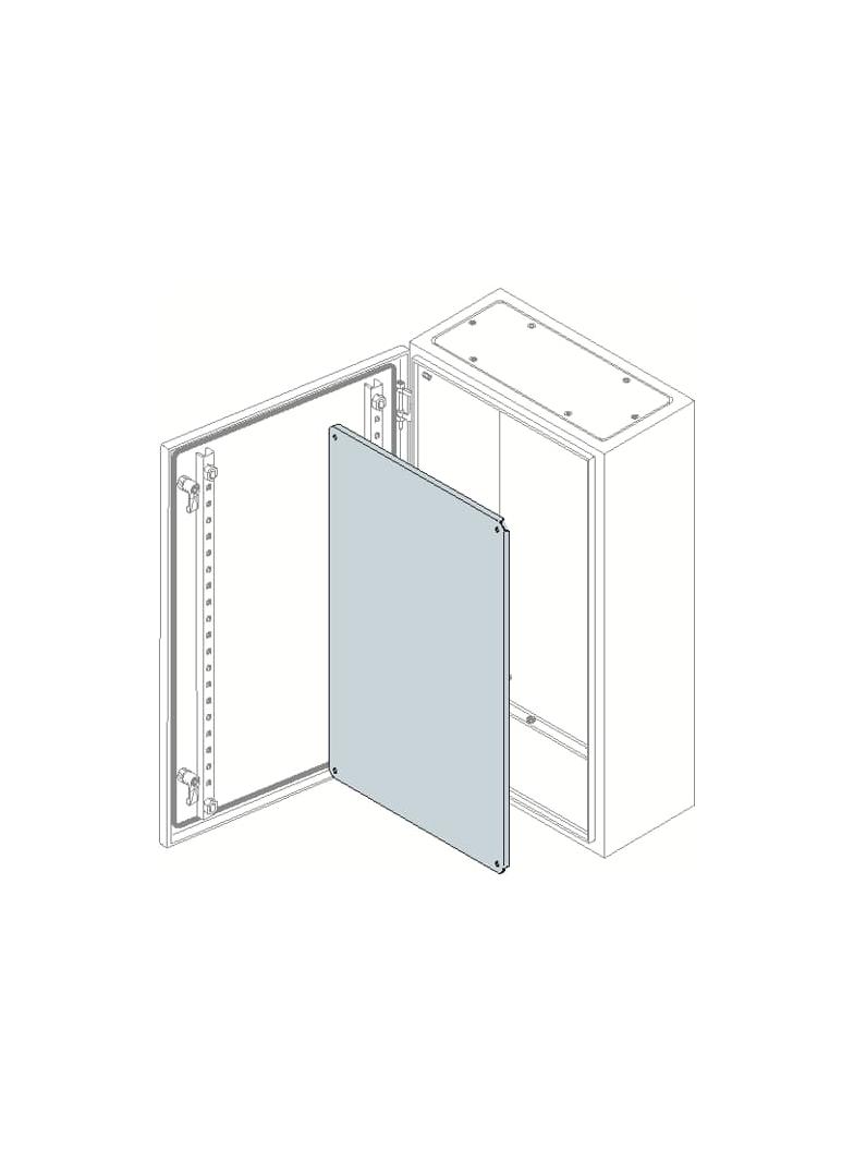 PF4040 PŁYTA CYNKOWANA 400X400MM(HXW)