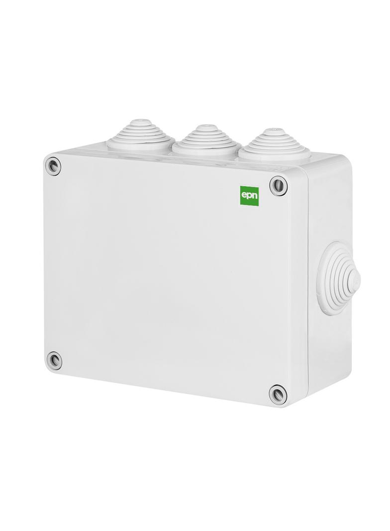 INDUSTRIAL Puszka n/t 130x95x58 z 8 dławicami