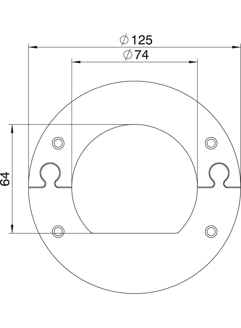 WAGRM45, OSŁONA PRZEJŚCIA PRZEZ ŚCIANĘ