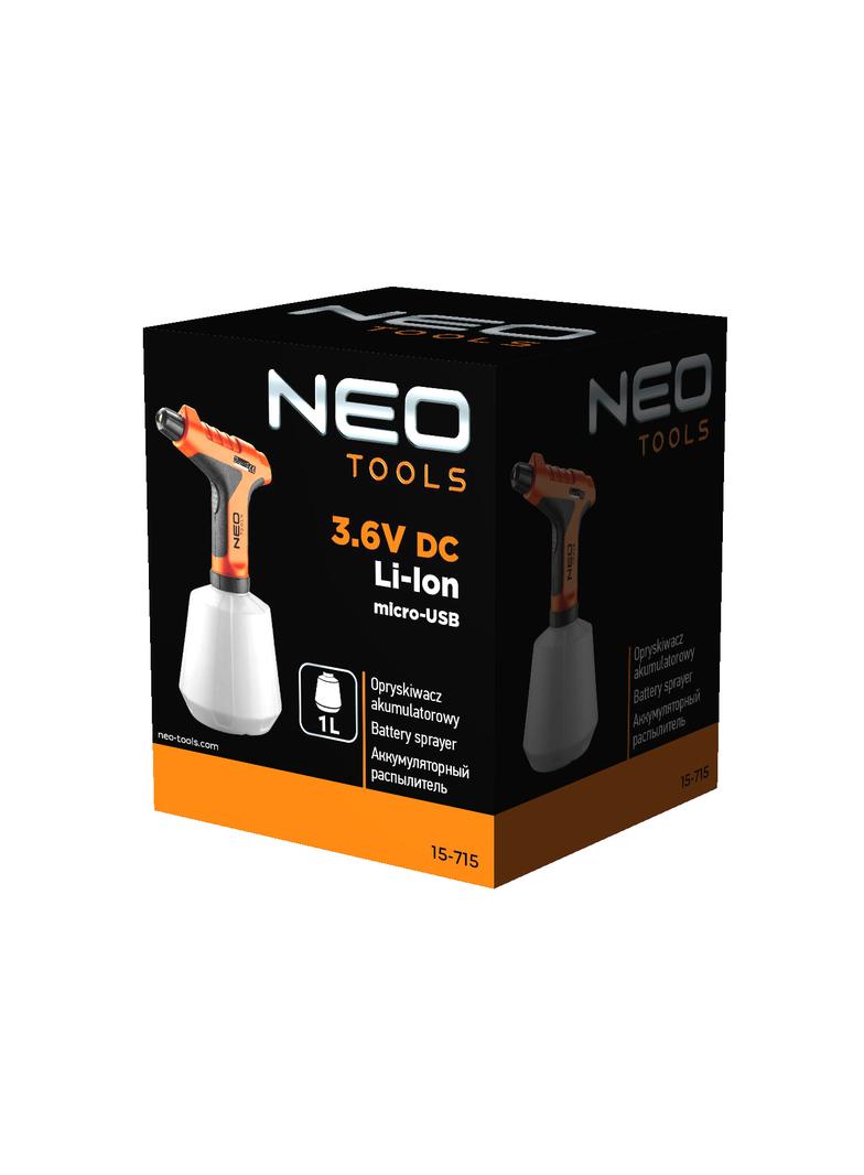 Opryskiwacz akumulatorowy micro-USB 3.6V