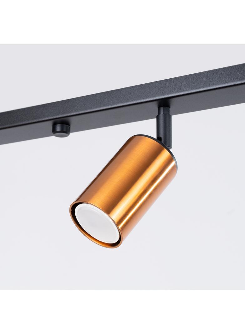 Plafon WINX 4L czarny/miedź