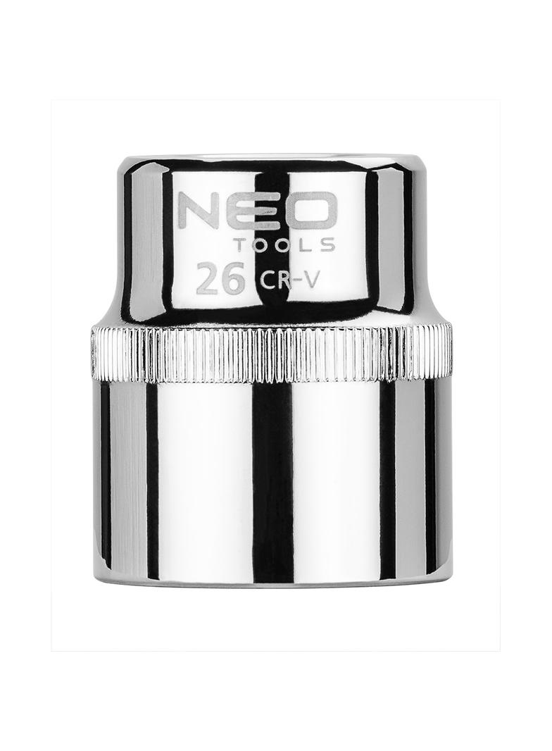 Nasadka sześciokątna 1/2", 26 mm, Superlock