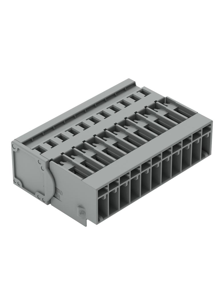 X-COM wtyk 11-biegunowy szary raster 5 mm /25szt./ WAGO