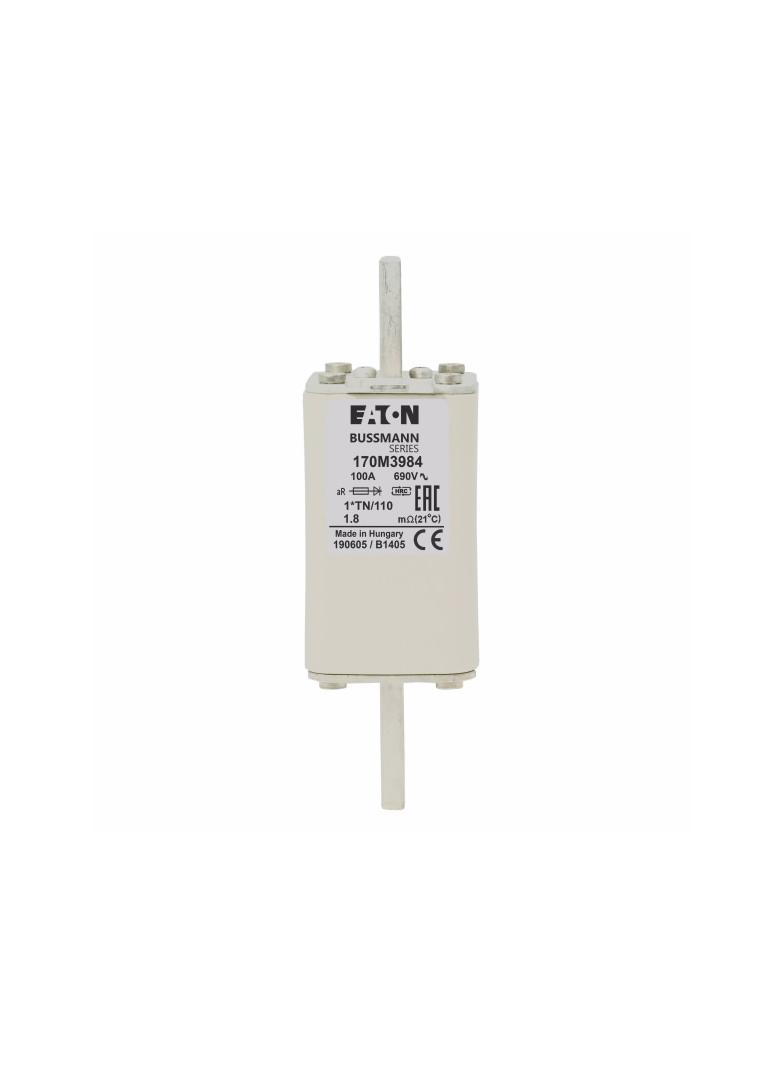 100A 1000V 1*TN/110 aR INDICATOR FUSE Wkładka szybka 100A AC 1000V compact DIN 1 43x61x138 170M3984