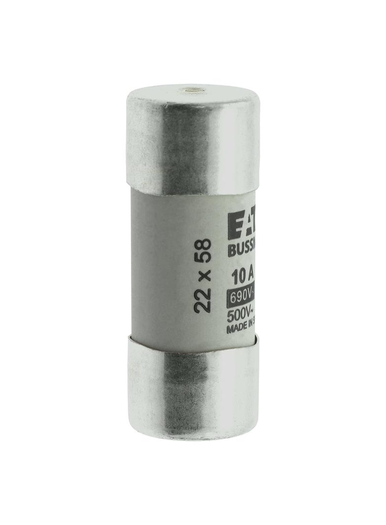 C22G10S Wkładka cylindryczna z wybijakiem 22x58 10A GG 690V AC C22G10S EATON