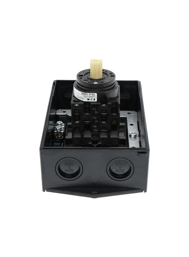 T0-3-15680/I2H/MBS/SVB-SW Rozłącznik 20A 3P+N + 1Z 1R MBS czarna rączka 182432 EATON