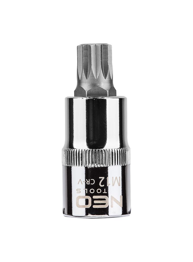 Końcówka Spline na nasadce 1/2", M12 x 55 mm